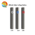 Alibaba Dutch custom 510 battery 2.7V 3.6V mini cartridge battery 380mah pen battery for cartridge